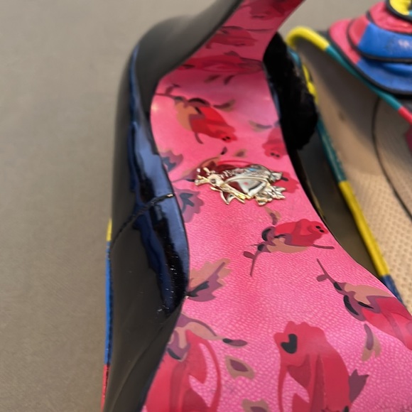 GORGEOUS BETSEY JOHNSON. Vero  Cuoio Open toe.  High heels womens shoes size 7” - Picture 8 of 15